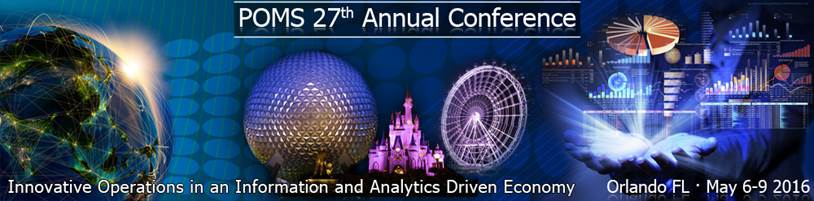 Description: Description: POMS 2016 Annual Conference